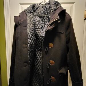 RW&CO. Navy Duffle Coat L